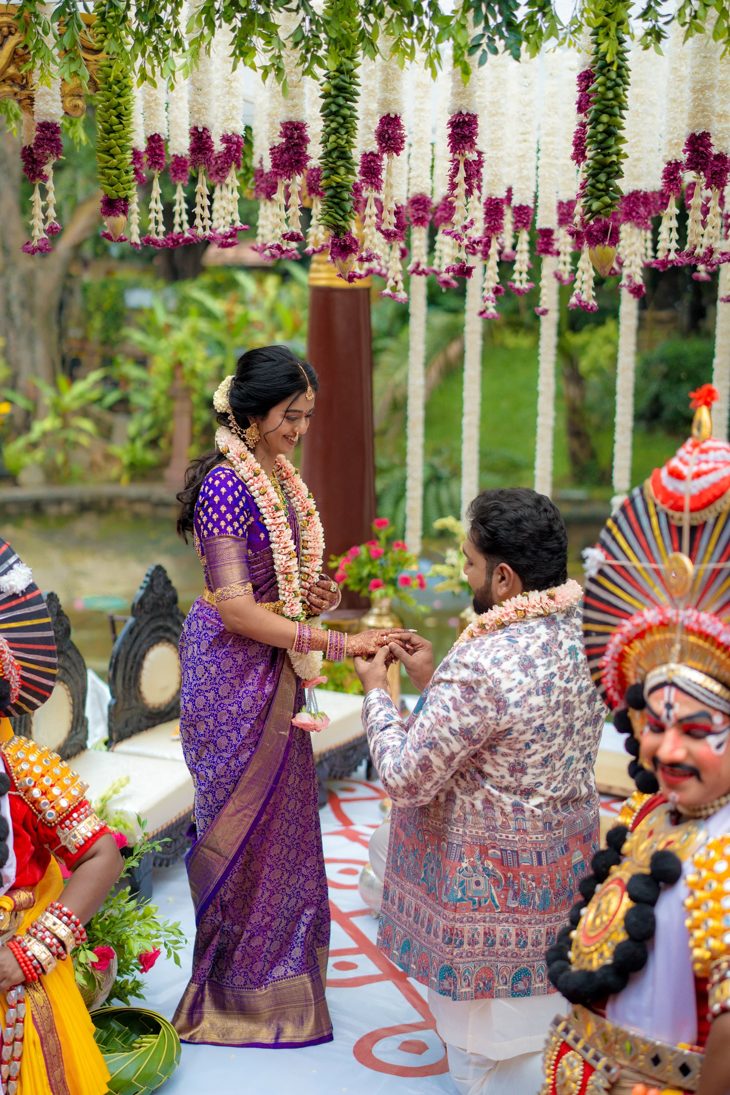 Vow Weddings - Engagement ring exchange and sacred ceremonies photography